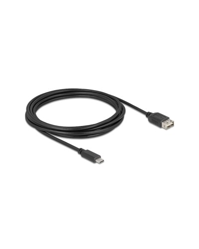 Delock Câble USB 2.0 EASY-USB USB C - USB A 3 m