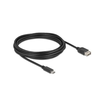 Delock USB2.0 Kabel EASY USB C-A, 5.0m, EASY USB, beidseitig einsteckbar, schwarz Delock USB2.0 Kabel EASY USB C-A, 5.0m, EASY USB, beidseitig einsteckbar, schwarz