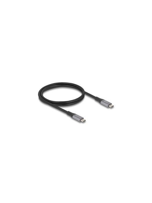 Delock Câble USB4 40 Gbps PD 3.1 240 W USB C - USB C 1 m