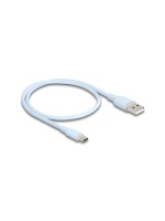 Delock Câble USB 2.0 Silicone USB A - USB C 0.5 m