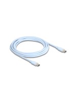 Delock Câble USB 2.0 Silicone USB C - USB C 2.5 m