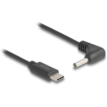 Delock Câble électrique USB Fiche creuse 3.5/1.35 mm USB-C - Spécial 1.5 m