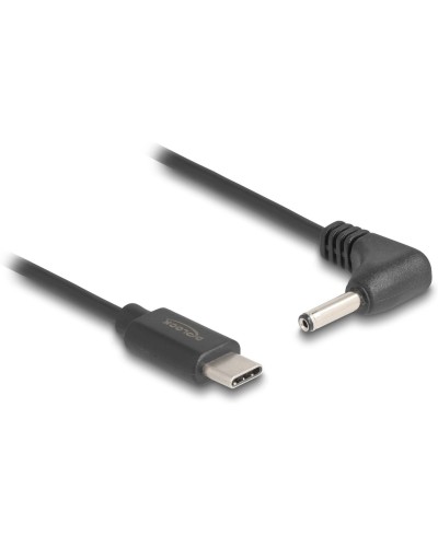 Delock Câble électrique USB Fiche creuse 3.5/1.35 mm USB-C - Spécial 1.5 m