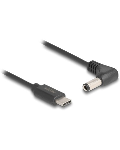 Delock Câble électrique USB Fiche creuse 5.5/2.5 mm USB-C - Spécial 1.5 m