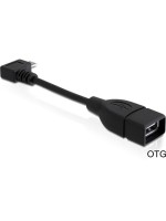 USB OTG (On the Go) Adaptercable, 11cm, Datenübertragung zwischen 2 Mobilgeräten