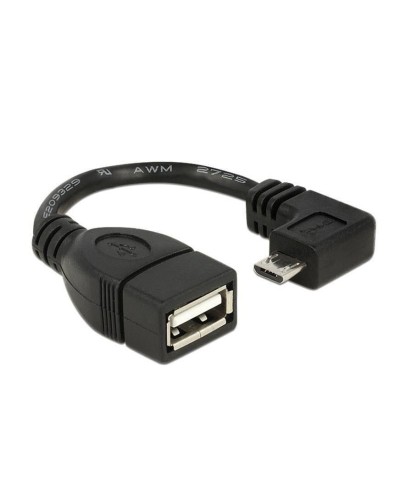 Delock Câble OTG USB Micro-USB B - USB A 0.11 m