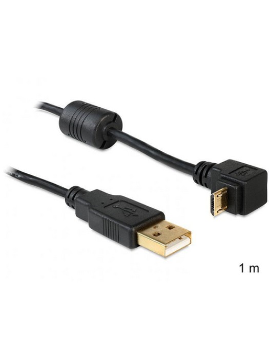 Delock Câble USB 2.0 USB A - Micro-USB B 1 m