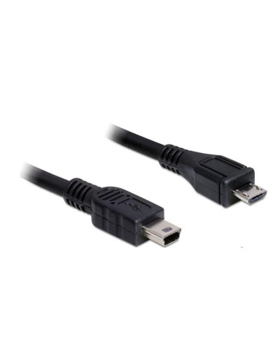 Delock Câble USB 2.0 Micro-USB B - Mini-USB B 1 m