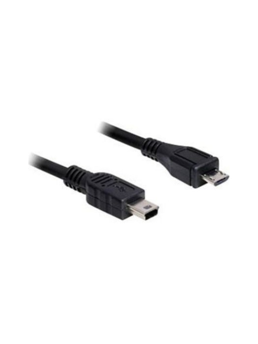 Delock Câble USB 2.0 Micro-USB B - Mini-USB B 1 m