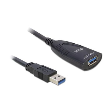 Delock USB3 Verlängerungskabel 5.0m, aktive Verstärkung