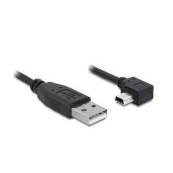USB-mini-Kabel 0.5m A-MiniB,USB 2.0, Mini-B Stecker nach rechts gewinkelt USB-mini-Kabel 0.5m A-MiniB,USB 2.0, Mini-B Stecker nach rechts gewinkelt