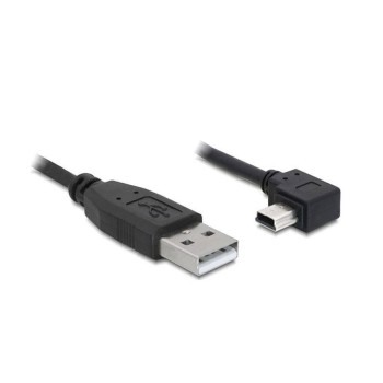 USB-mini-Kabel 1m A-MiniB,USB 2.0, Mini-B Stecker nach rechts gewinkelt USB-mini-Kabel 1m A-MiniB,USB 2.0, Mini-B Stecker nach rechts gewinkelt