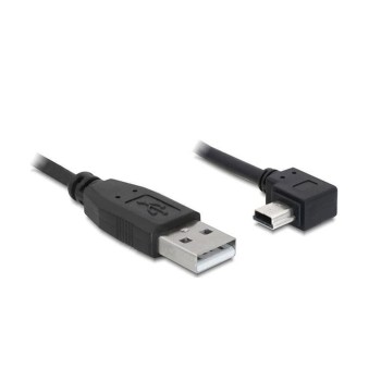 USB-mini-Kabel 2m A-MiniB,USB 2.0, Mini-B Stecker nach rechts gewinkelt USB-mini-Kabel 2m A-MiniB,USB 2.0, Mini-B Stecker nach rechts gewinkelt