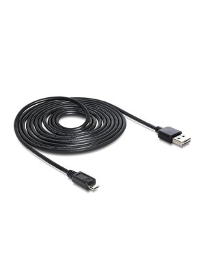 Delock Câble USB 2.0 EASY-USB USB-A - Micro-USB B 3 m Delock Câble USB 2.0 EASY-USB USB-A - Micro-USB B 3 m