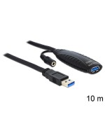 Delock Câble de prolongation USB 3.0 USB A - USB A/Spécial 10 m