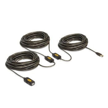 Delock Câble de prolongation USB 2.0 USB A - USB A 30 m Delock Câble de prolongation USB 2.0 USB A - USB A 30 m