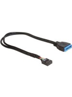 USB cable intern 30cm,, USB3-Stecker for USB2 Buchse