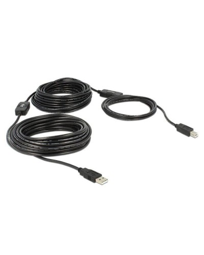 Delock Câble USB 2.0 USB A - USB B 20 m