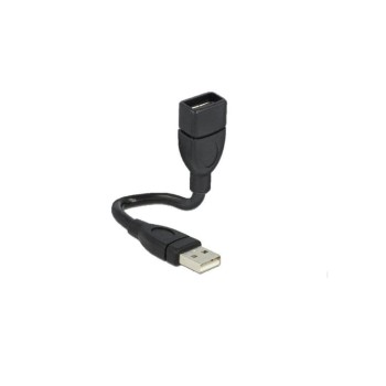 USB2.0-Kabel Shapecable A-A: 0.15m, Starres Verlängerungskabel,beliebig formbar