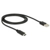 Delock USB 2.0 kabel Typ-A to Type-C 1 m