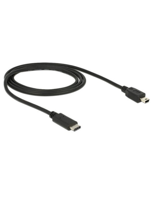 Delock Câble USB 2.0 USB C - Mini-USB B 1 m