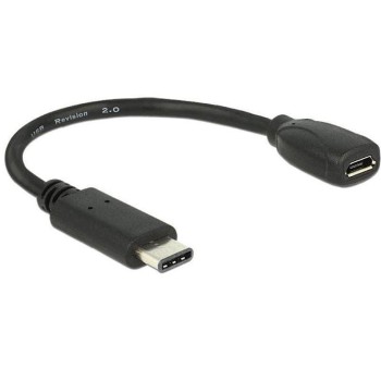 Delock Câble adaptateur USB 2.0 USB C - Micro-USB B 0.15 m Delock Câble adaptateur USB 2.0 USB C - Micro-USB B 0.15 m