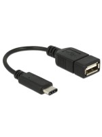 Delock Câble USB 2.0 USB C - USB A 0.15 m