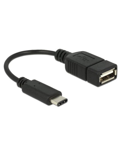 Delock Câble USB 2.0 USB C - USB A 0.15 m