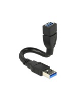 Delock Câble USB 3.0 ShapeCable USB A - USB A 0.15 m