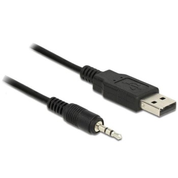 Delock 1.8m USB-Seriel TTL Kabel, Klinke 3P, Chipsatz: FTDI 232RL, 3.3Volt Delock 1.8m USB-Seriel TTL Kabel, Klinke 3P, Chipsatz: FTDI 232RL, 3.3Volt