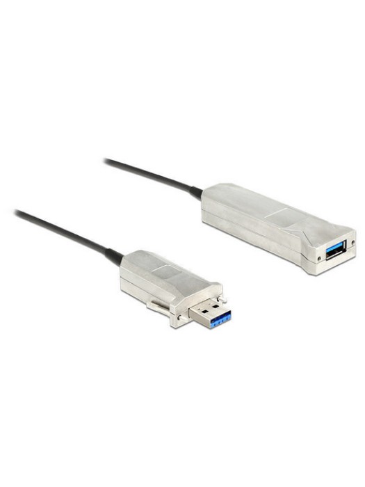 Delock Câble de prolongation USB 3.0 USB A - USB A 20 m