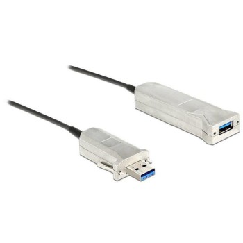 Delock USB3 Verlängerungskabel 50m, aktive Verstärkung, optisch