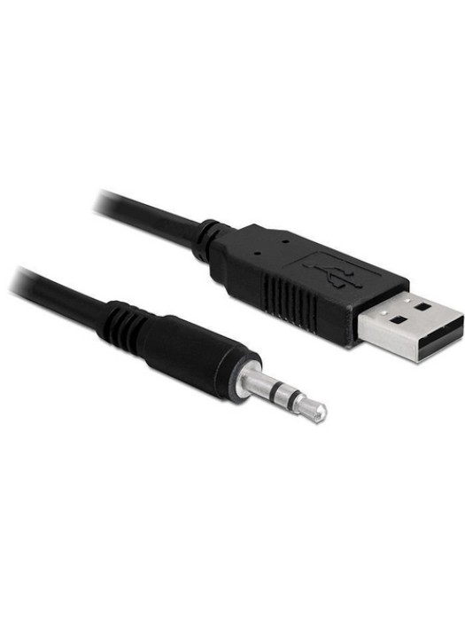 Delock Câble USB 2.0 TTL 5V USB A - Jack 1.8 m