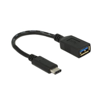 Delock Câble adaptateur USB 3.1 USB A - USB C 0.15 m Delock Câble adaptateur USB 3.1 USB A - USB C 0.15 m