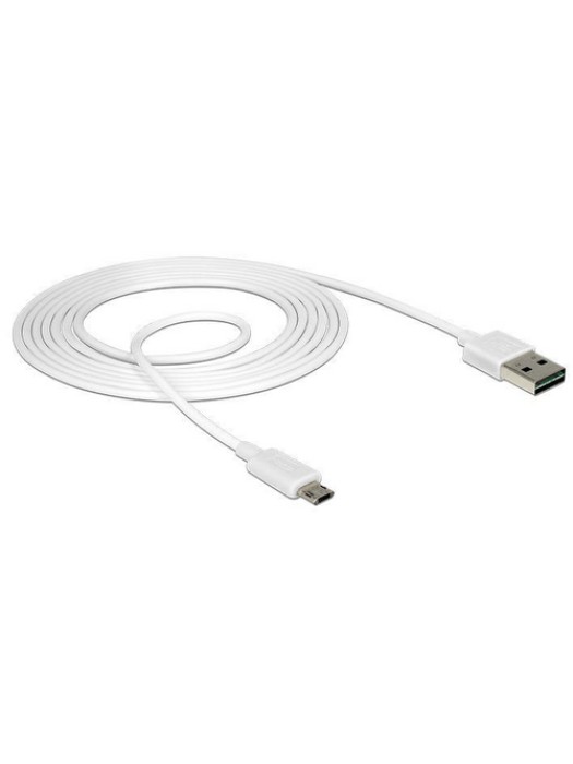 Delock Câble USB 2.0 EASY-USB USB A - Micro-USB B 2 m