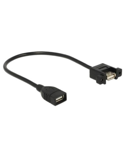 Delock Câble rallonge à encastrer USB 2.0 USB A - USB A 0.25 m
