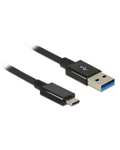 Delock USB3.1 Kabel A-Stecker - Typ-C St., 1m, 10Gbps, Gen2, schwarz, Premium