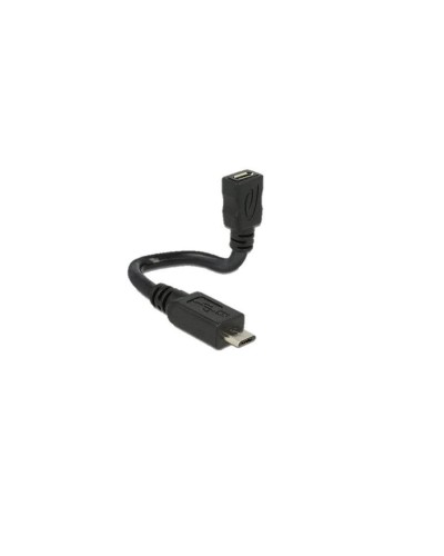 Delock Câble OTG USB ShapeCable Micro-USB B - Micro-USB B 0.15 m