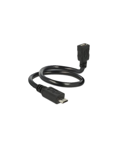 Delock Câble OTG USB ShapeCable Micro-USB B - Micro-USB B 0.35 m