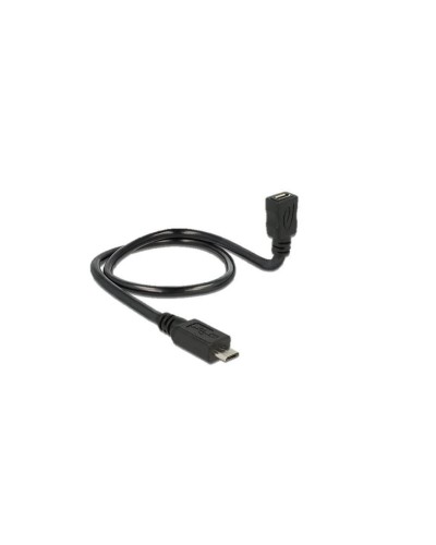 Delock Câble OTG USB ShapeCable Micro-USB B - Micro-USB B 0.5 m