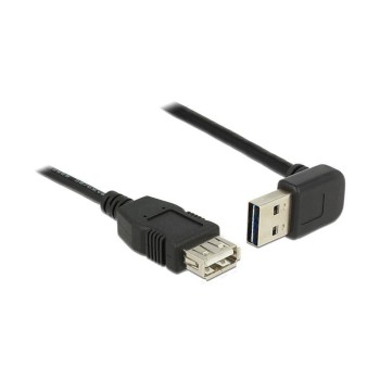 USB2.0-Verlängerungskabel Easy A-A: 1m, beidseitig einsteckbar,oben/unten gewinkelt USB2.0-Verlängerungskabel Easy A-A: 1m, beidseitig einsteckbar,oben/unten gewinkelt
