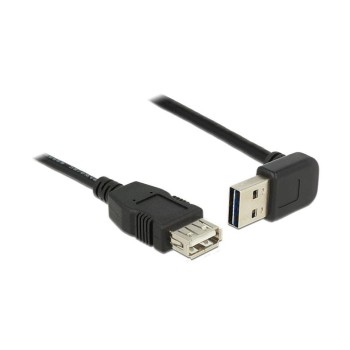 USB2.0-Verlängerungskabel Easy A-A: 2m, beidseitig einsteckbar,oben/unten gewinkelt USB2.0-Verlängerungskabel Easy A-A: 2m, beidseitig einsteckbar,oben/unten gewinkelt