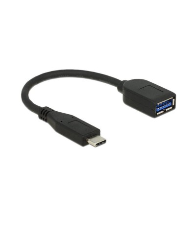 Delock Câble adaptateur USB 3.1 USB C - USB A 0.1 m