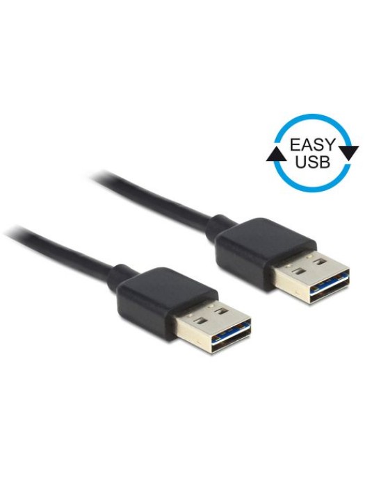 Delock Câble USB 2.0 EASY-USB USB A - USB A 1 m