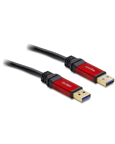 Delock Câble USB 3.0 Premium USB A - USB A 2 m