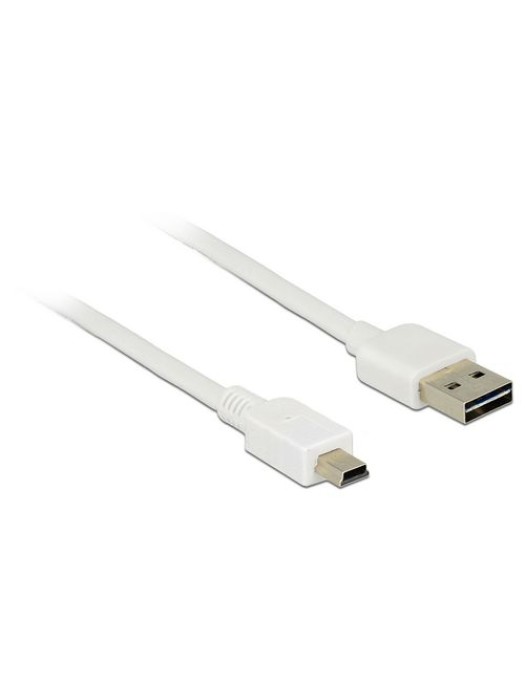 Delock Câble USB 2.0 EASY-USB USB A - Mini-USB B 1 m