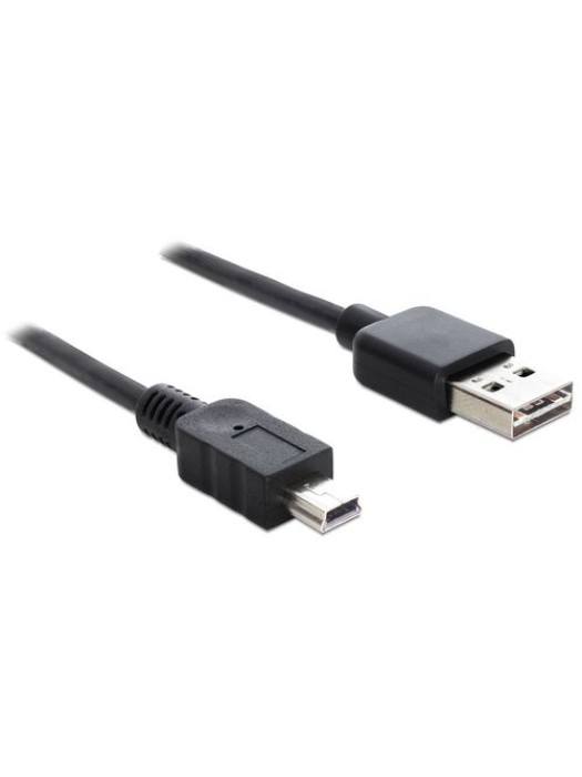 Delock Câble USB 2.0 EASY-USB USB A - Mini-USB B 0.5 m