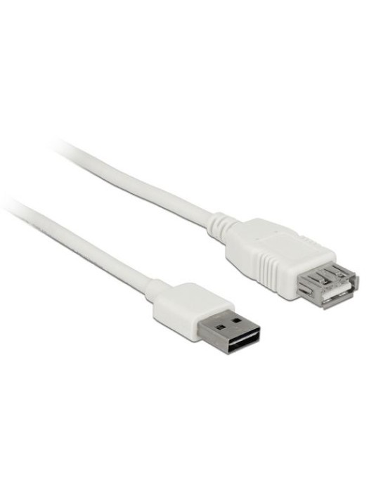 Delock Câble de prolongation USB 2.0 EASY-USB USB A - USB A 2 m