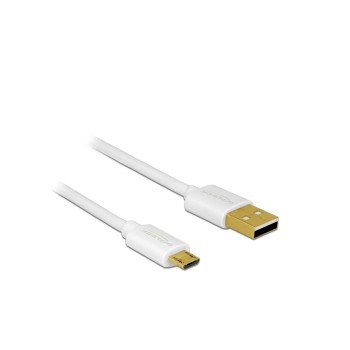 USB2.0-Kabel A-MicroB 3-Set, 30,60,90cm, max. 480Mbps, Typ-C, weiss USB2.0-Kabel A-MicroB 3-Set, 30,60,90cm, max. 480Mbps, Typ-C, weiss
