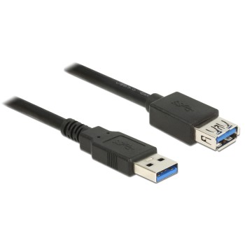 Delock Câble de prolongation USB 3.0 USB A - USB A 0.5 m Delock Câble de prolongation USB 3.0 USB A - USB A 0.5 m